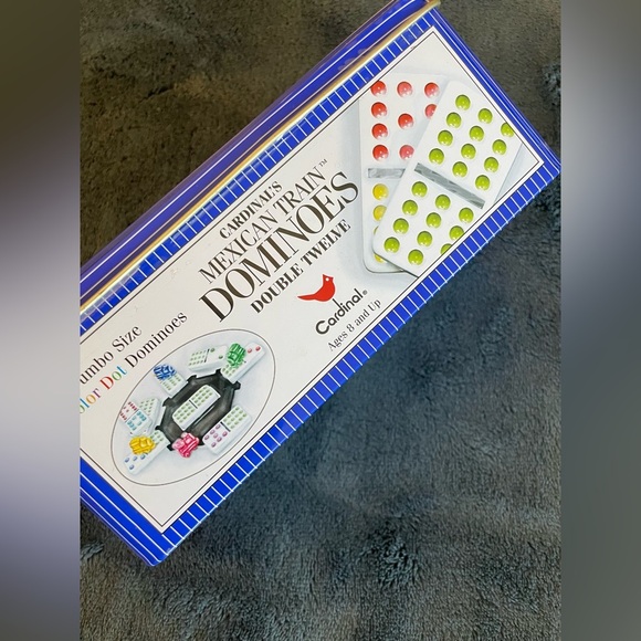 Cardinal’s Mexican train dominoes - Picture 2 of 3